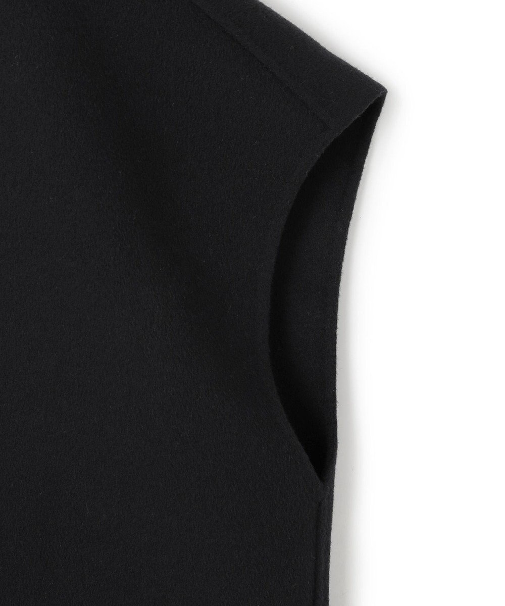 ICB L WoolRever  スタンドカラージレ 