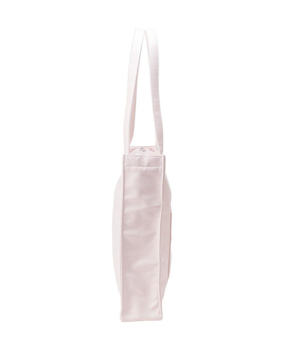Maison de FLEUR ファスナー付きキャリーオンスクエアトート 