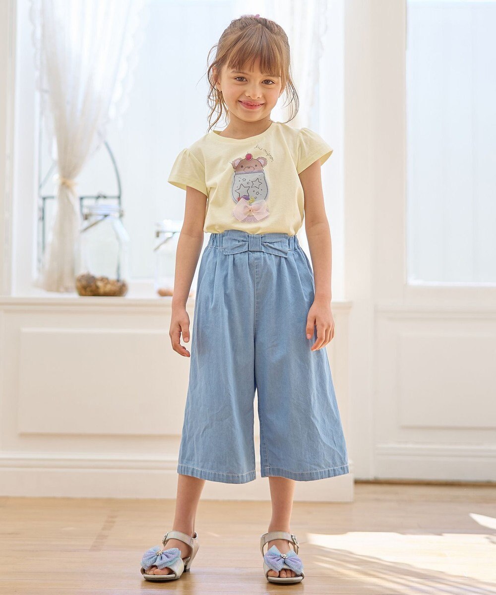 ANY KIDS シャラシャラ ビーズ入り Tシャツ 