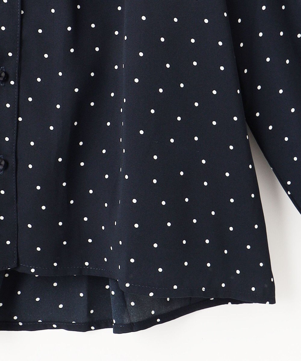 組曲 KIDS 【150-160cm】ラッフルドット ブラウス 