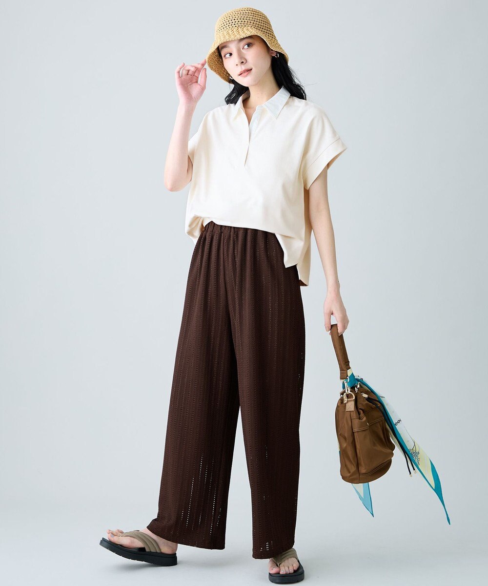 ANY L レーシージャカードパンツ 