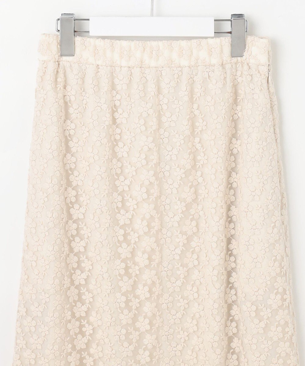 自由区 【カトリエムブーケ】Fleurs flottantes フラワーモチーフスカート 