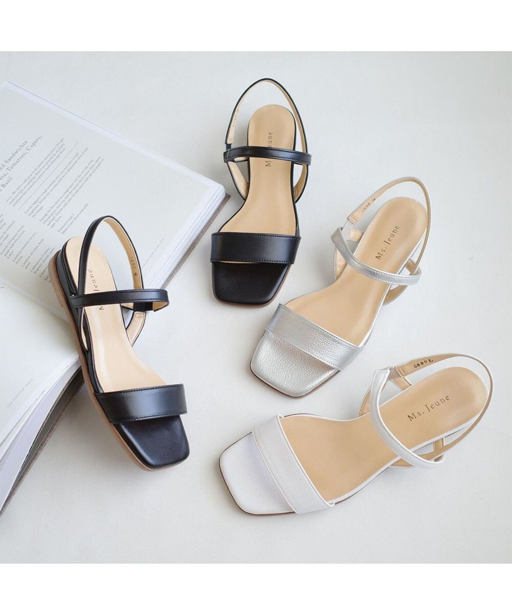 Pointer 日本製 本革バックストラップサンダル 