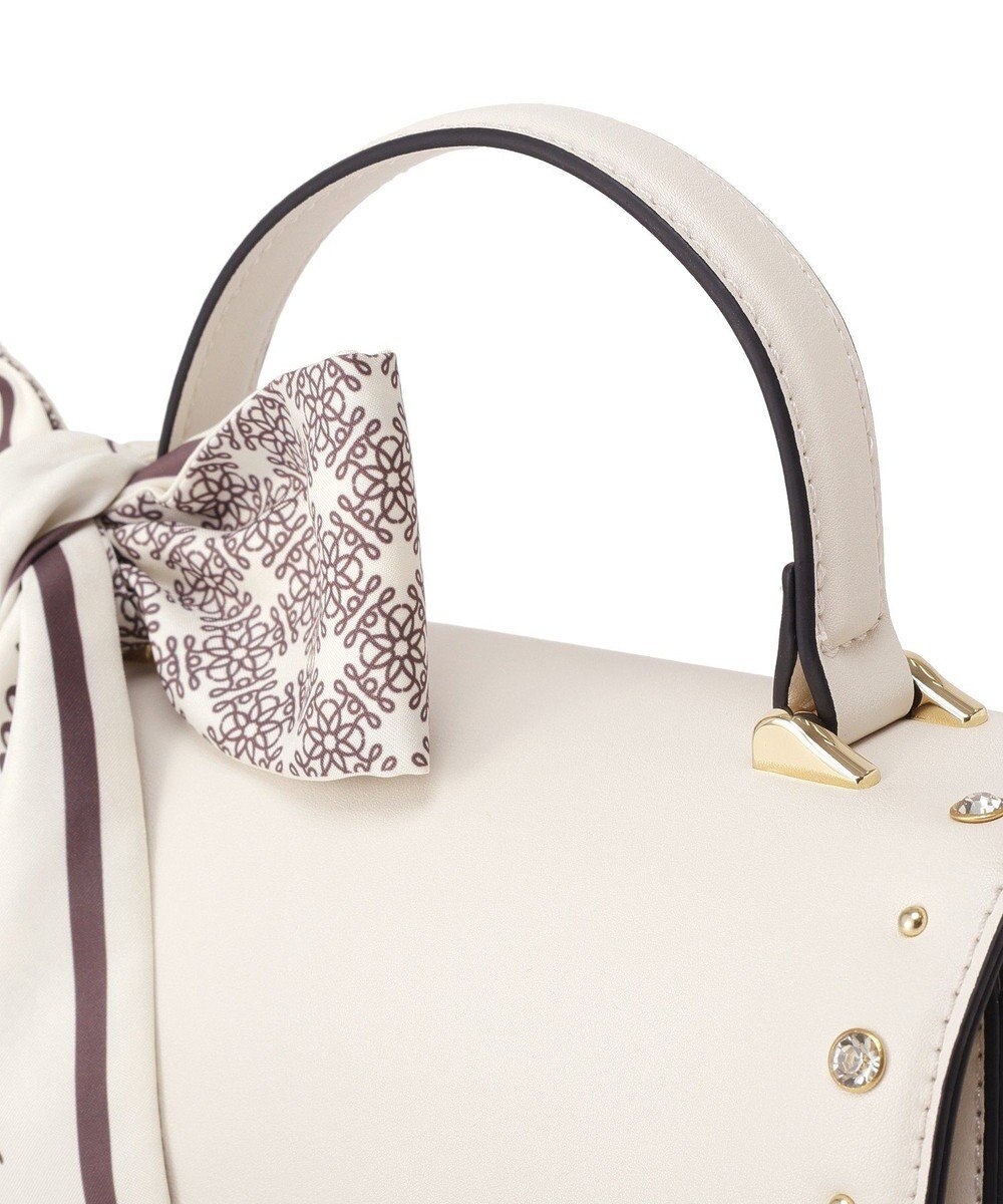Maison de FLEUR スタッズフラップ２Ｗａｙバッグ 