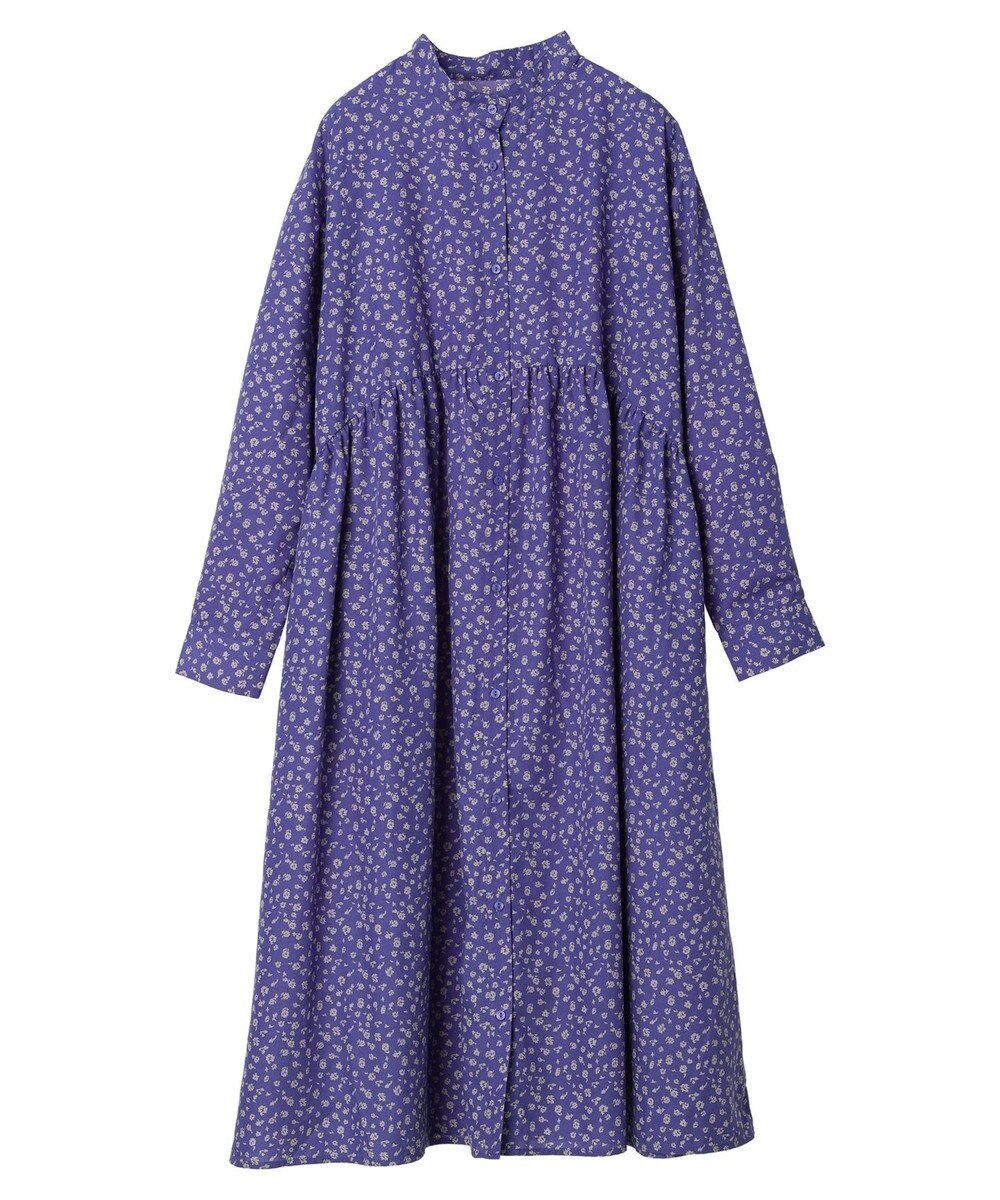 Green Parks ２ｗａｙ小花柄ギャザーシャツワンピース 