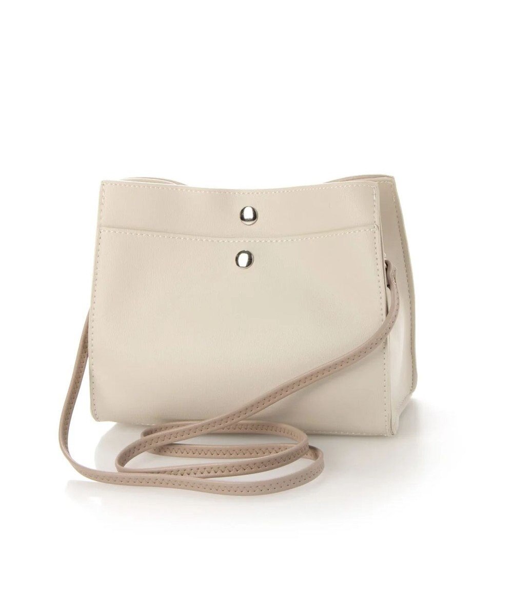 UNBILLION 【テレビ ドラマ着用アイテム】カシュカシュ cachecache / ヒネリハンドルインバッグセットトート 