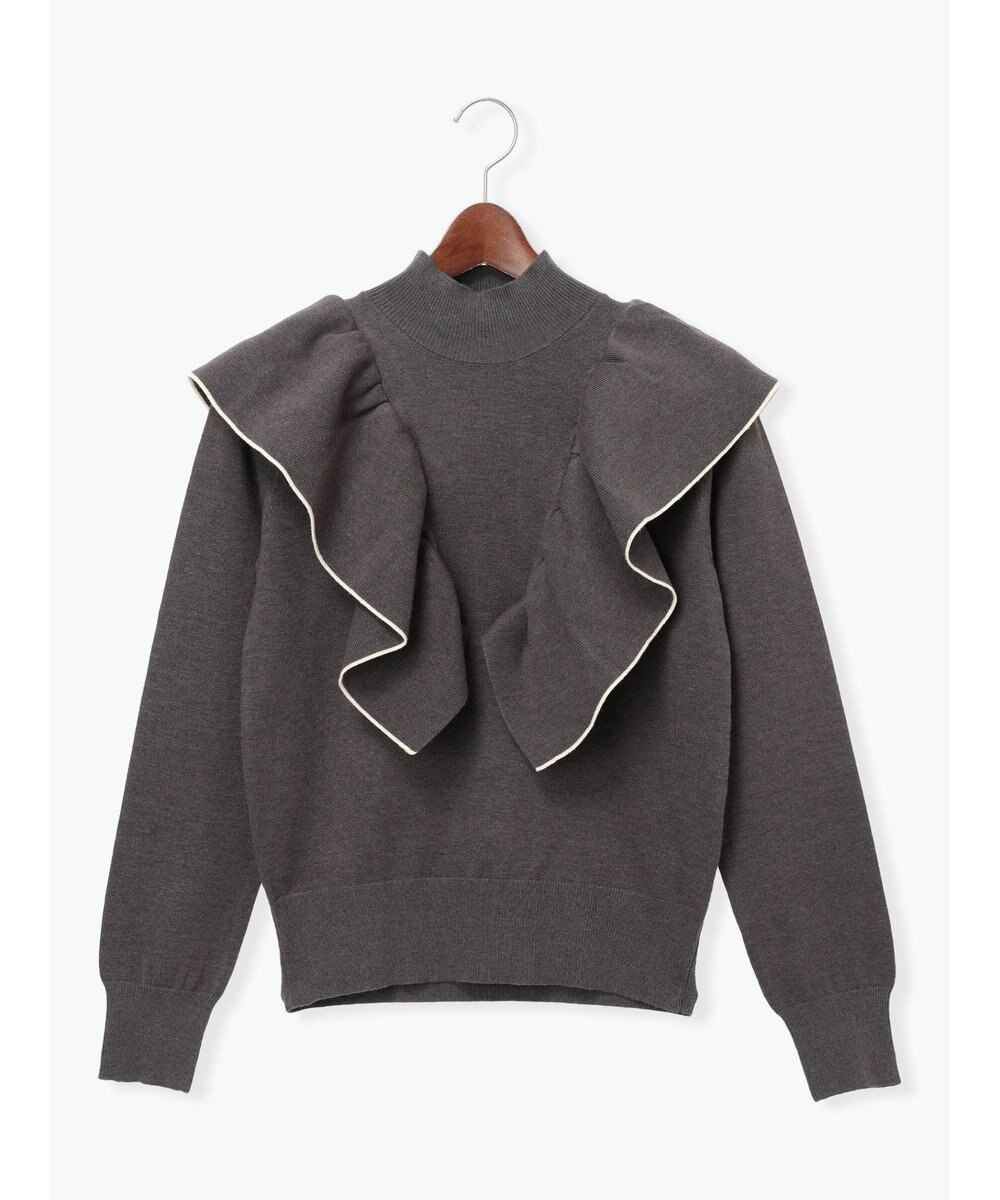 Te chichi ラッフルフリルニット 