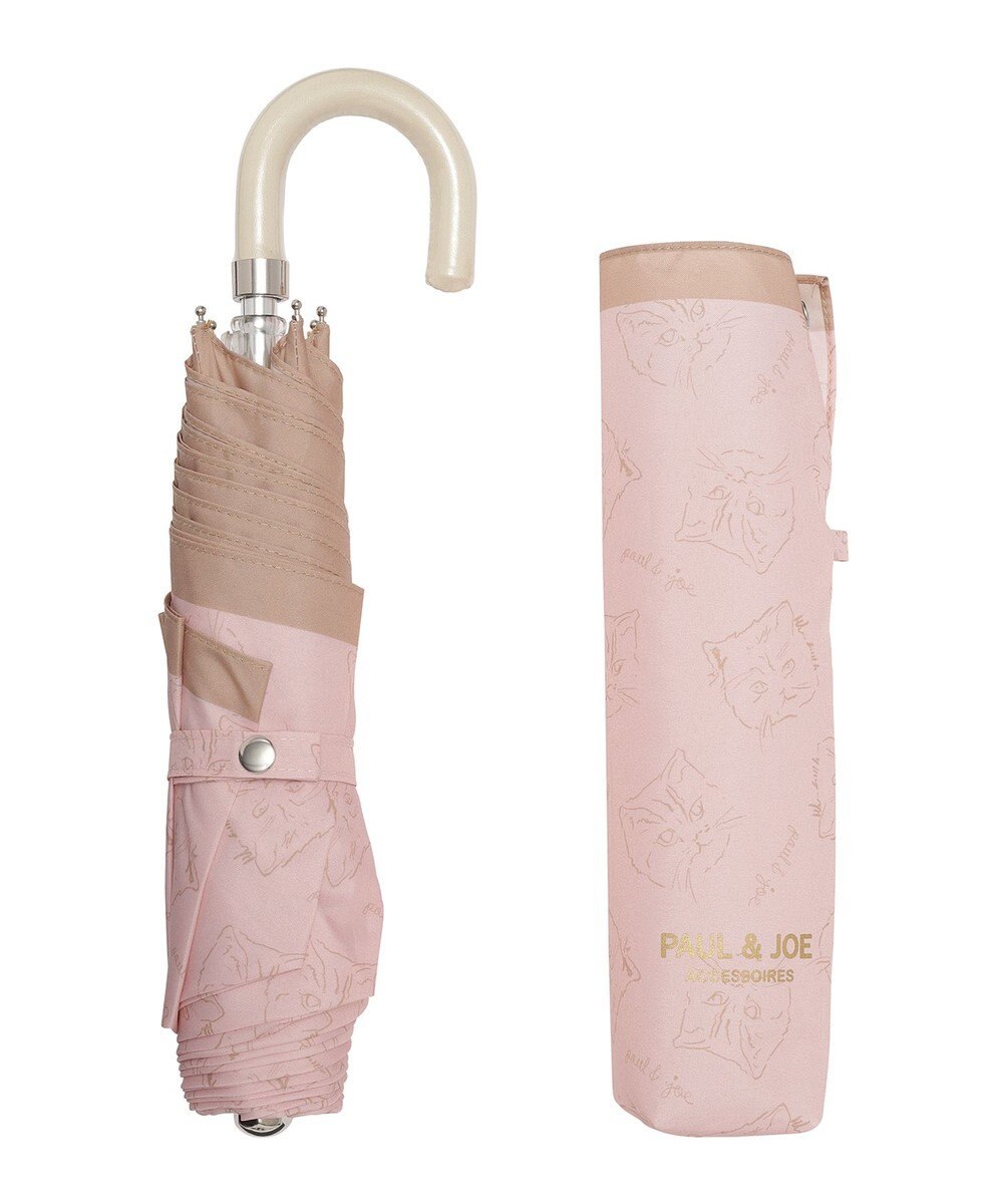 MOONBAT PAUL&JOE ACCESSOIRES(ポール＆ジョー アクセソワ) 折りたたみ傘 ドローイングヌネット＆ジプシー 