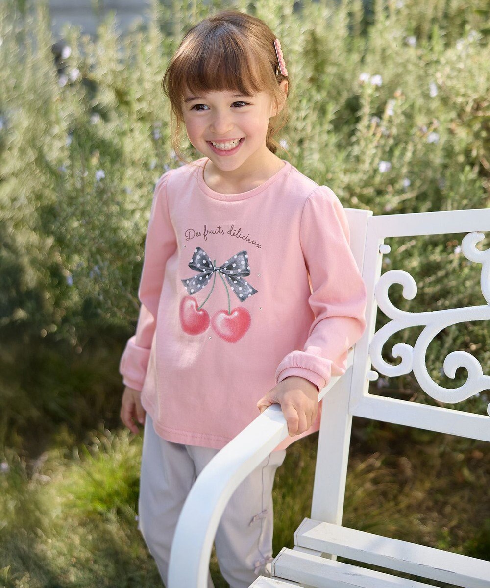 ANY KIDS ガーリーアート 長袖Tシャツ 