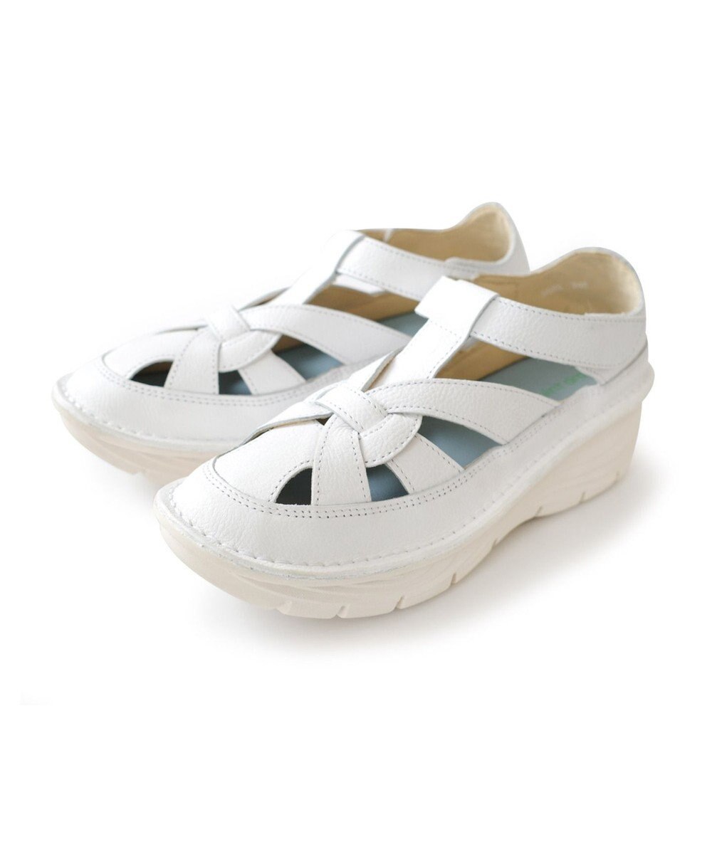 Pointer 本革編み込みグルカサンダル 