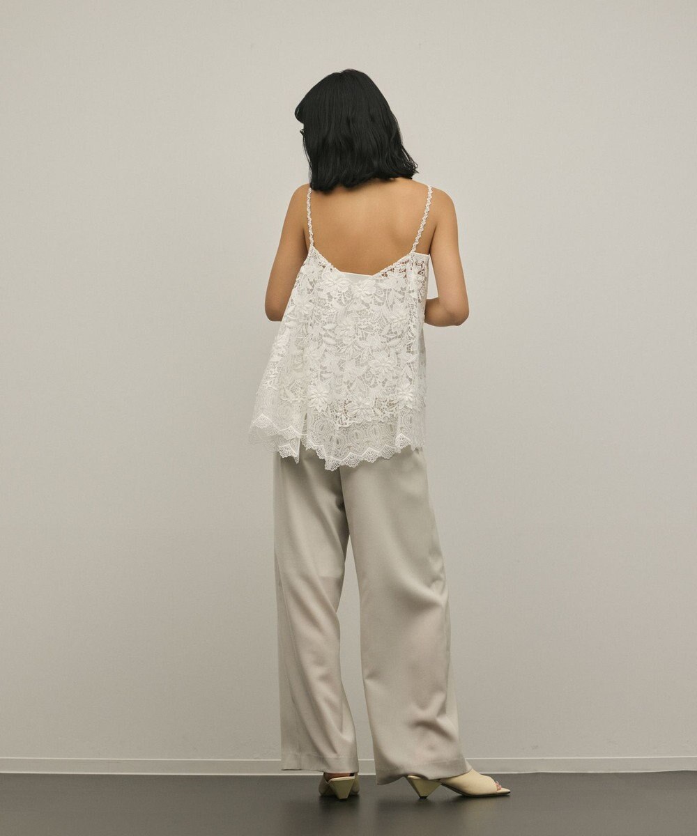 GRACE CONTINENTAL フラワーレースキャミソール 