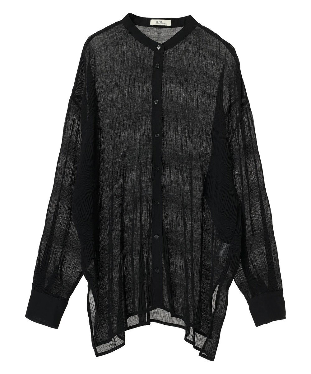 earth music&ecology クシュクシュシアーシャツ 