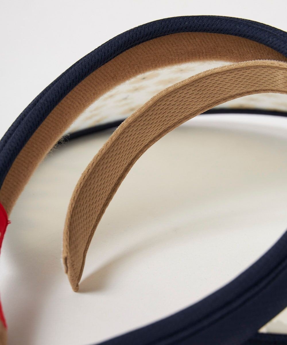 FILA GOLF／marie claire 【marie claire SPORT】花柄UVクリップサンバイザー 