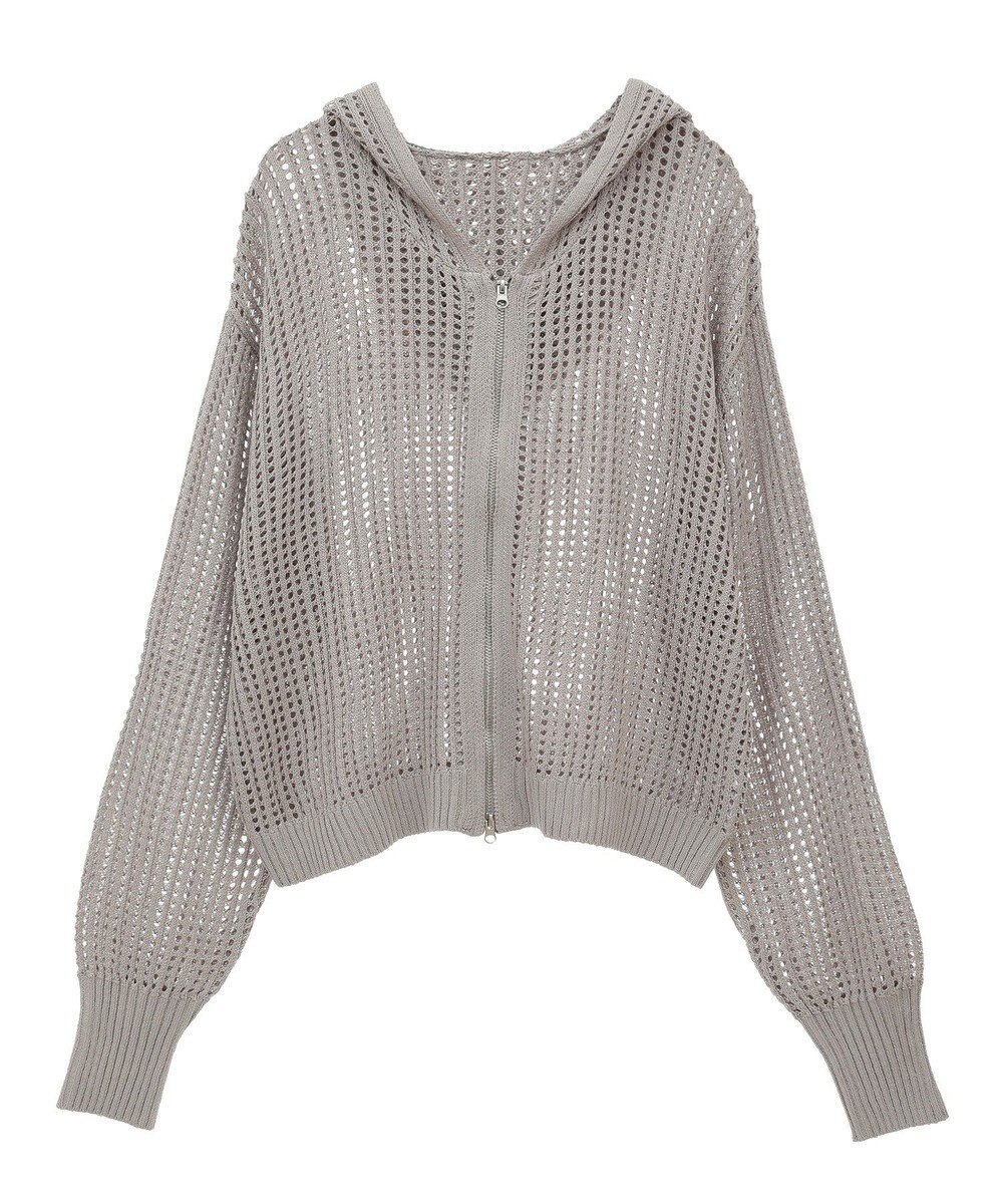 Green Parks メッシュニットパーカー 