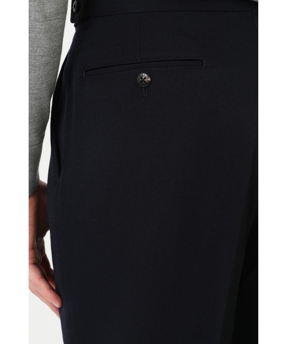 DAKS ツータックウールパンツ 