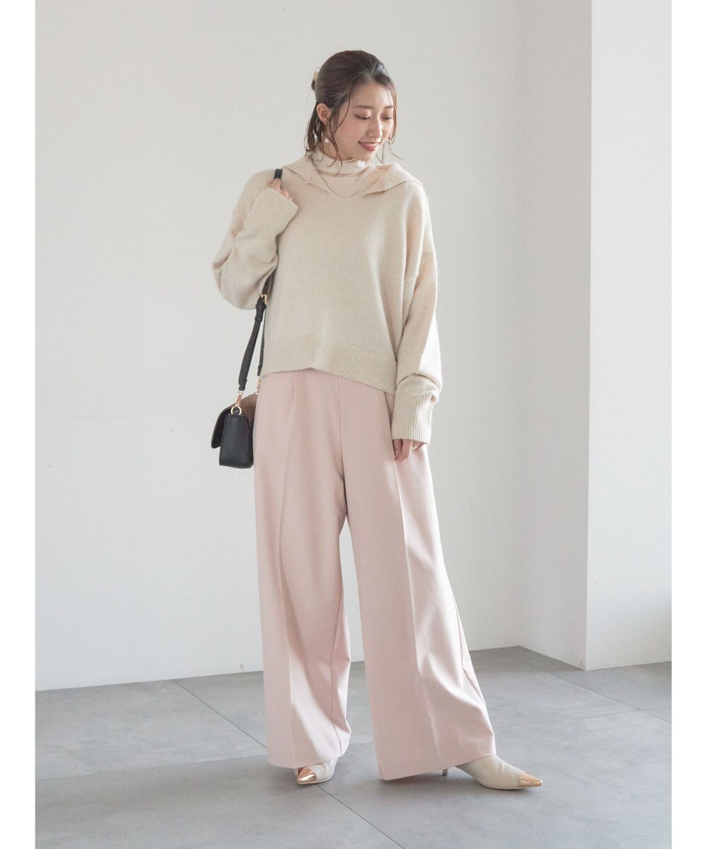 Te chichi 【宮本茉由着用】カラータートルインナー 