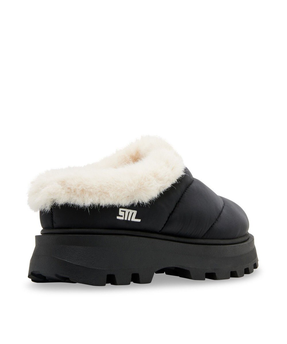 STEVE MADDEN FIRE PLACE 厚底キルティングファーシューズ 