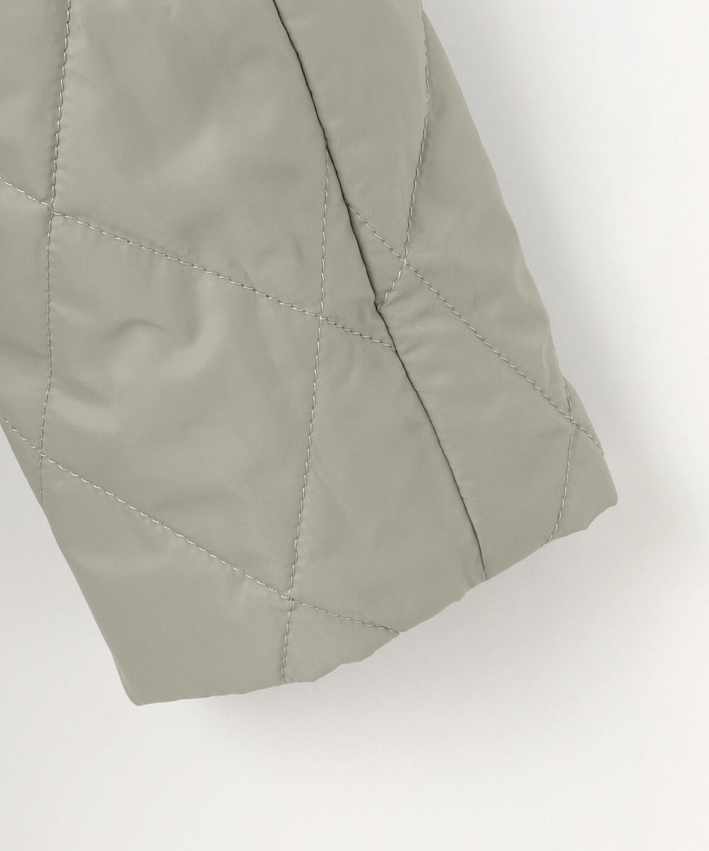 J.PRESS LADIES 【洗える】スパンライクナイロンタッサー フーデット コート 