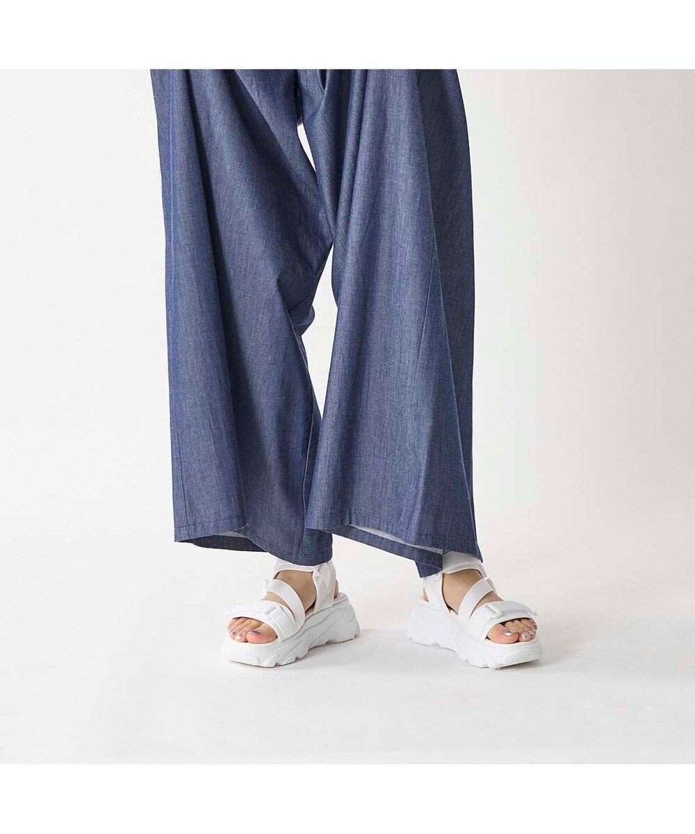 MODE ET JACOMO <noyau>トリプルベルクロ厚底スポーツサンダル 