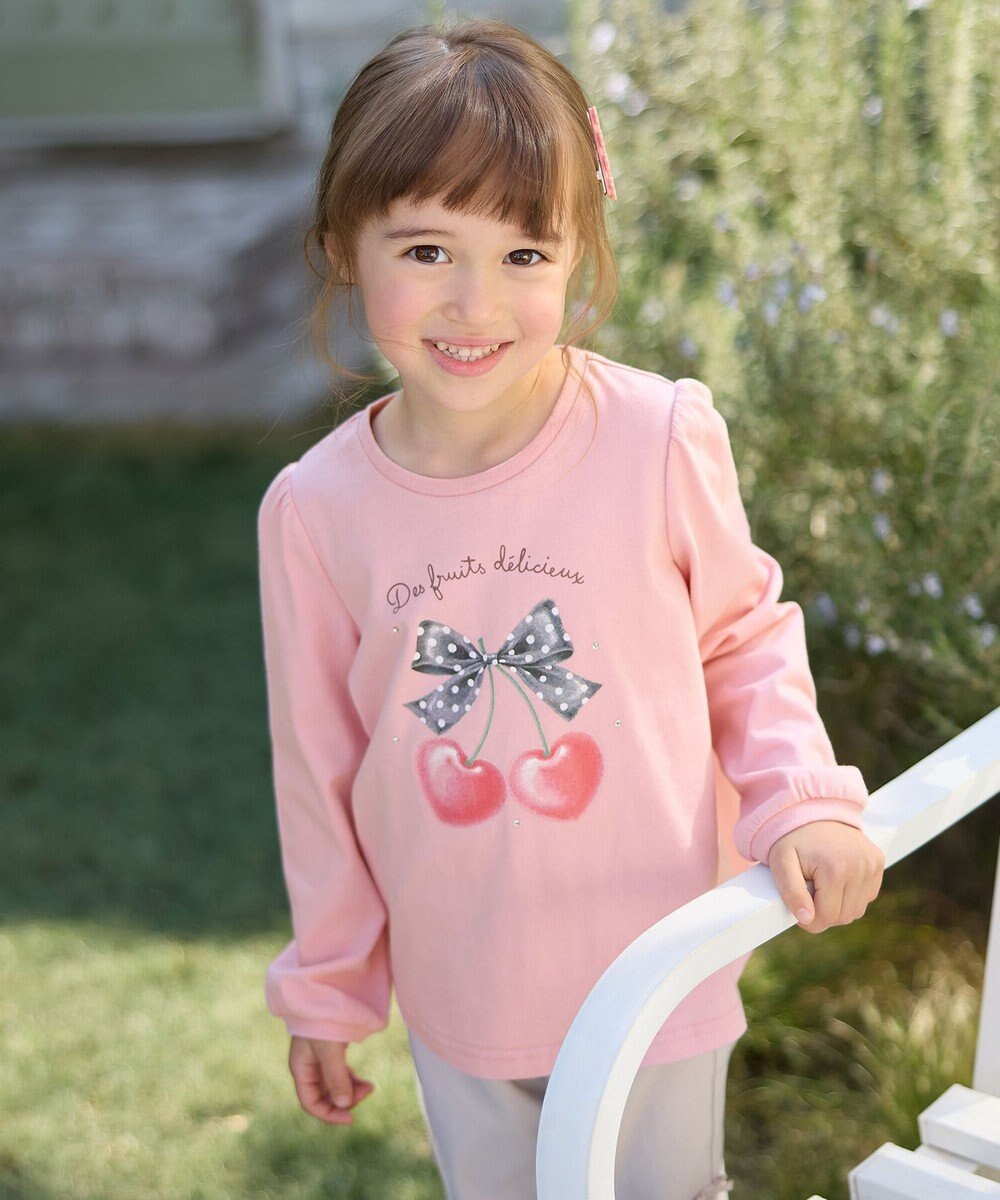 ANY KIDS ガーリーアート 長袖Tシャツ 