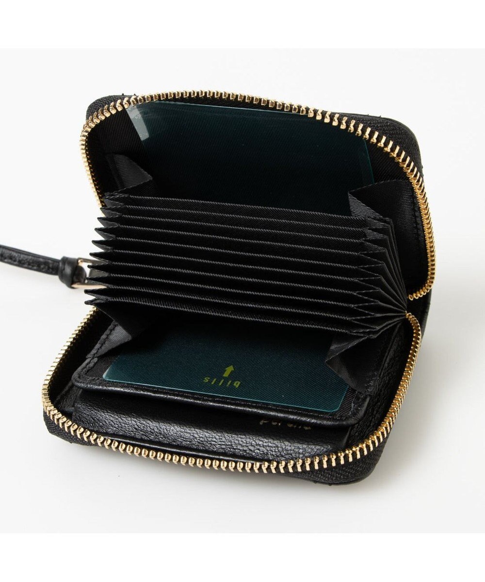 UNBILLION ペルケ perche / シープボックスキルト・ジャバラカードウォレット 