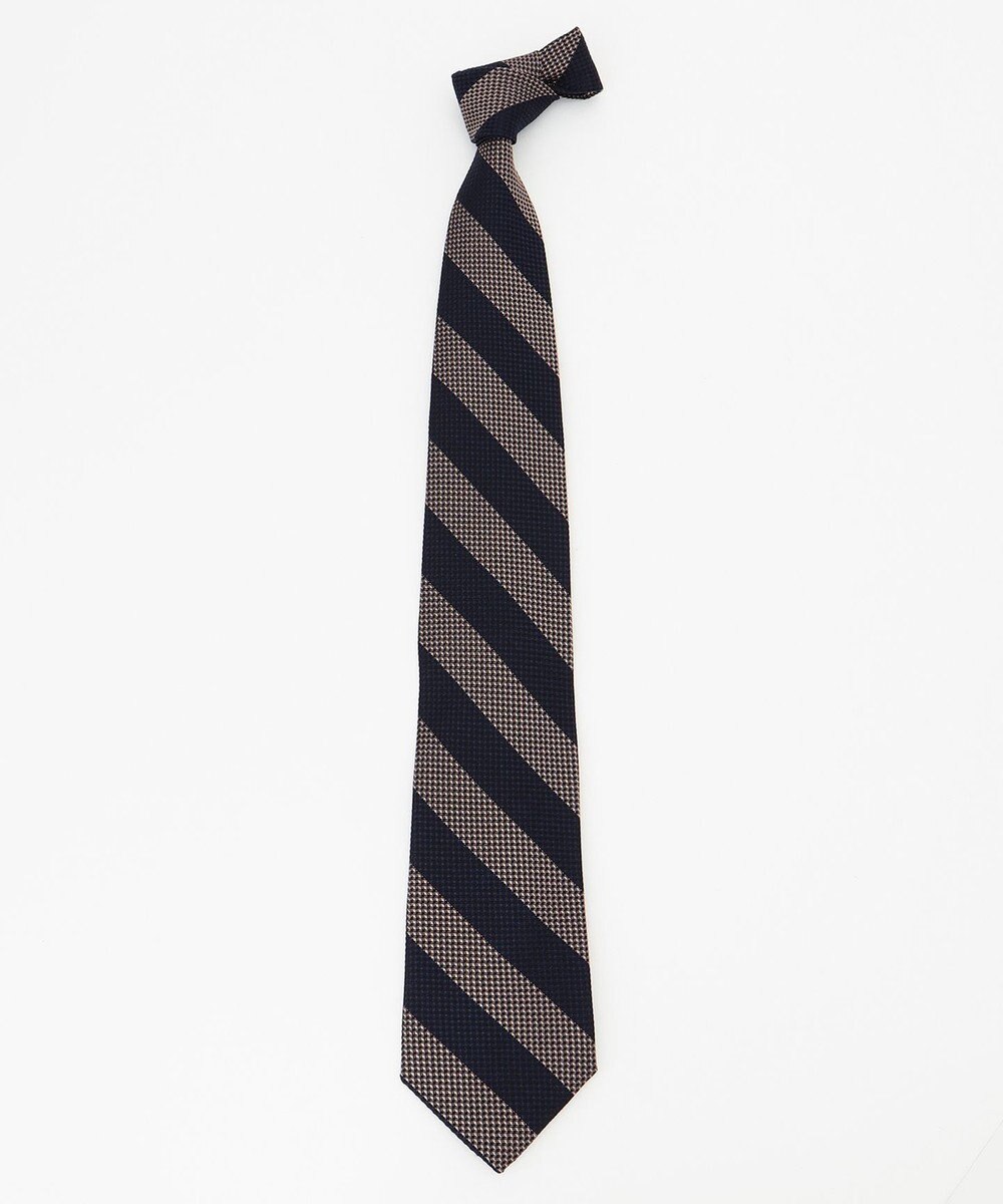 J.PRESS MEN スパンシルク レジメンタル柄ネクタイ 