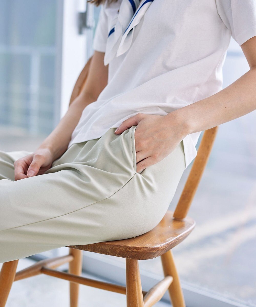 Tiaclasse L 【日本製・洗える】ロイカジョガーパンツ 