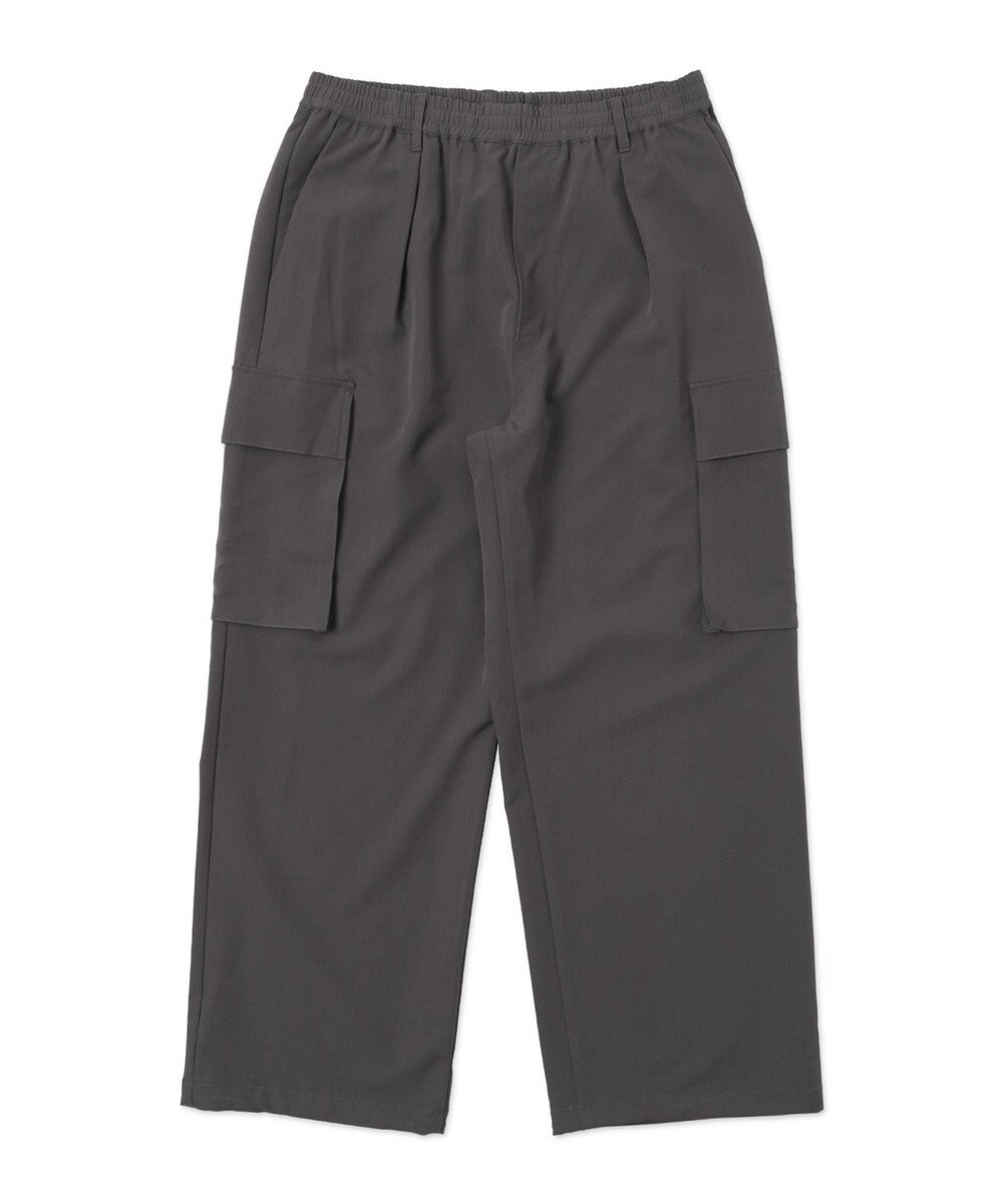 WEGO 【ウエストゴム/MLサイズ展開】イージーワイドカーゴスラックス 