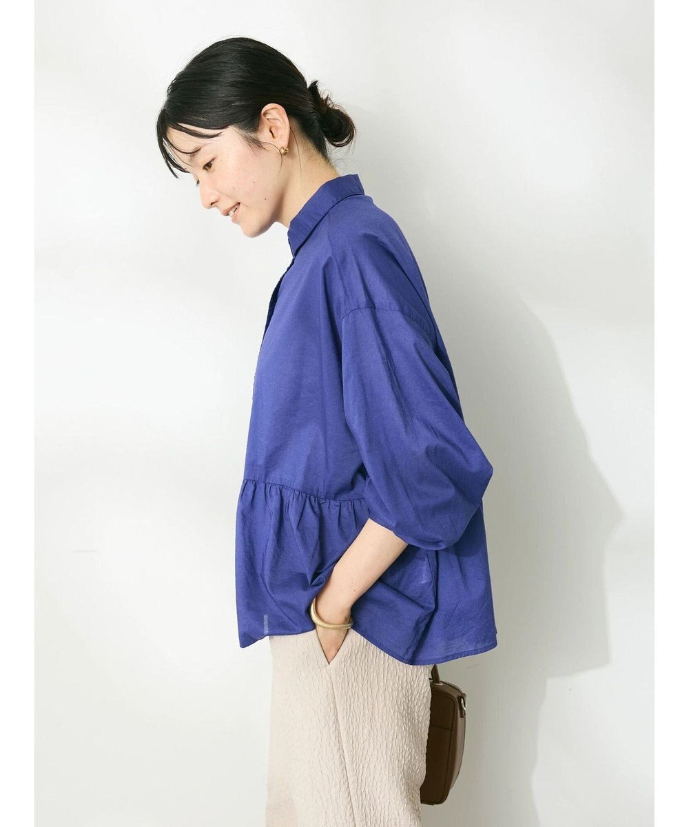 CRAFT STANDARD BOUTIQUE ペプラムブラウス（長袖） 