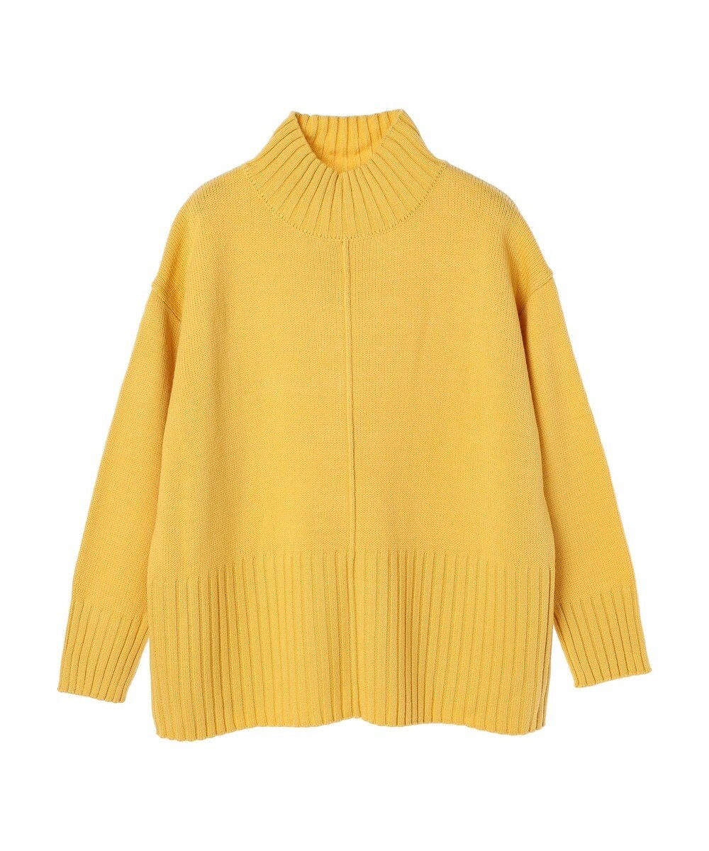 Green Parks 洗える　バックスリットニットプルオーバー 