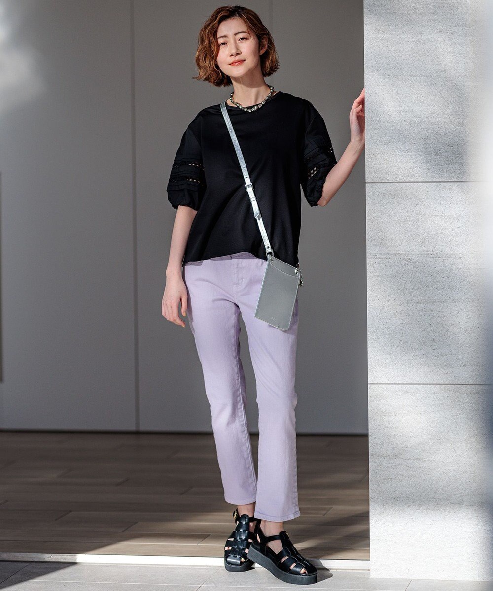 23区 レザー モバイル ポーチ 