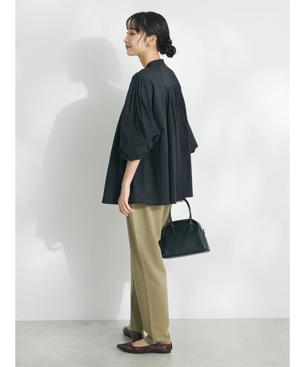 CRAFT STANDARD BOUTIQUE インド綿ピンタックブラウス 