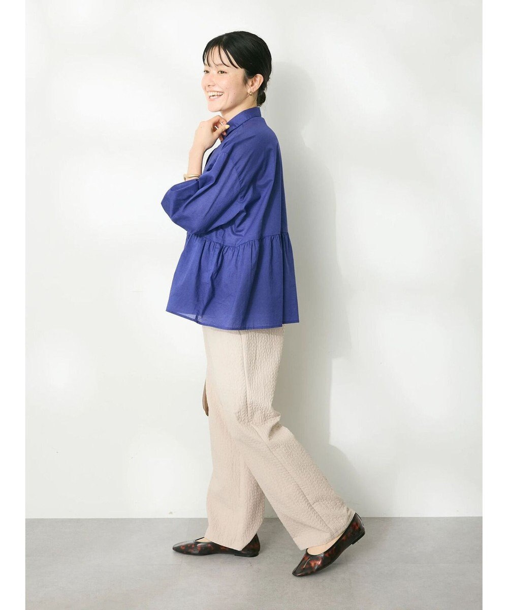 CRAFT STANDARD BOUTIQUE ペプラムブラウス（長袖） 