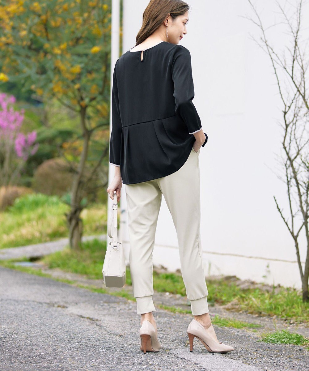 Tiaclasse L 【日本製・洗える】ロイカジョガーパンツ 