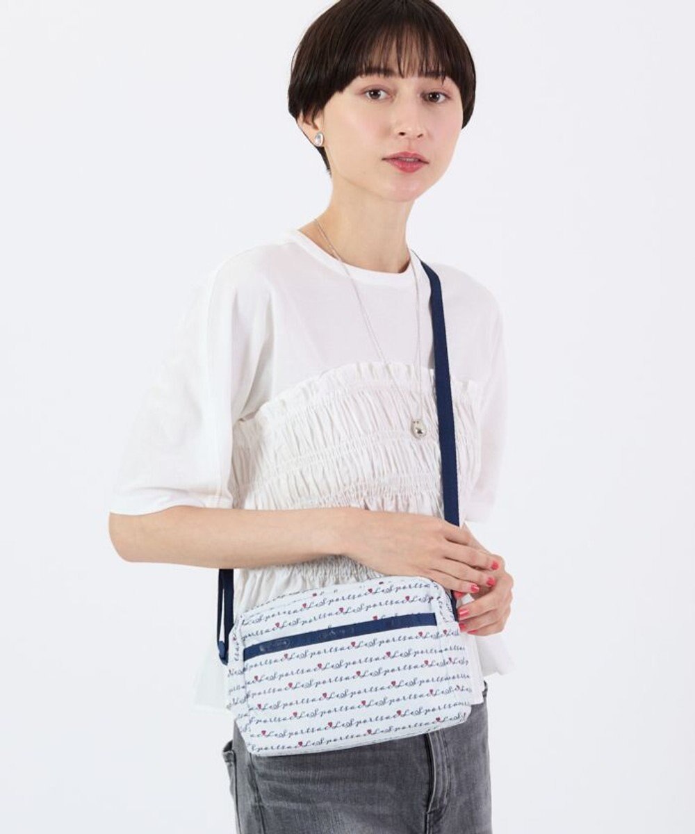 LeSportsac DANIELLA CROSSBODY/マリンロゴボーダー 