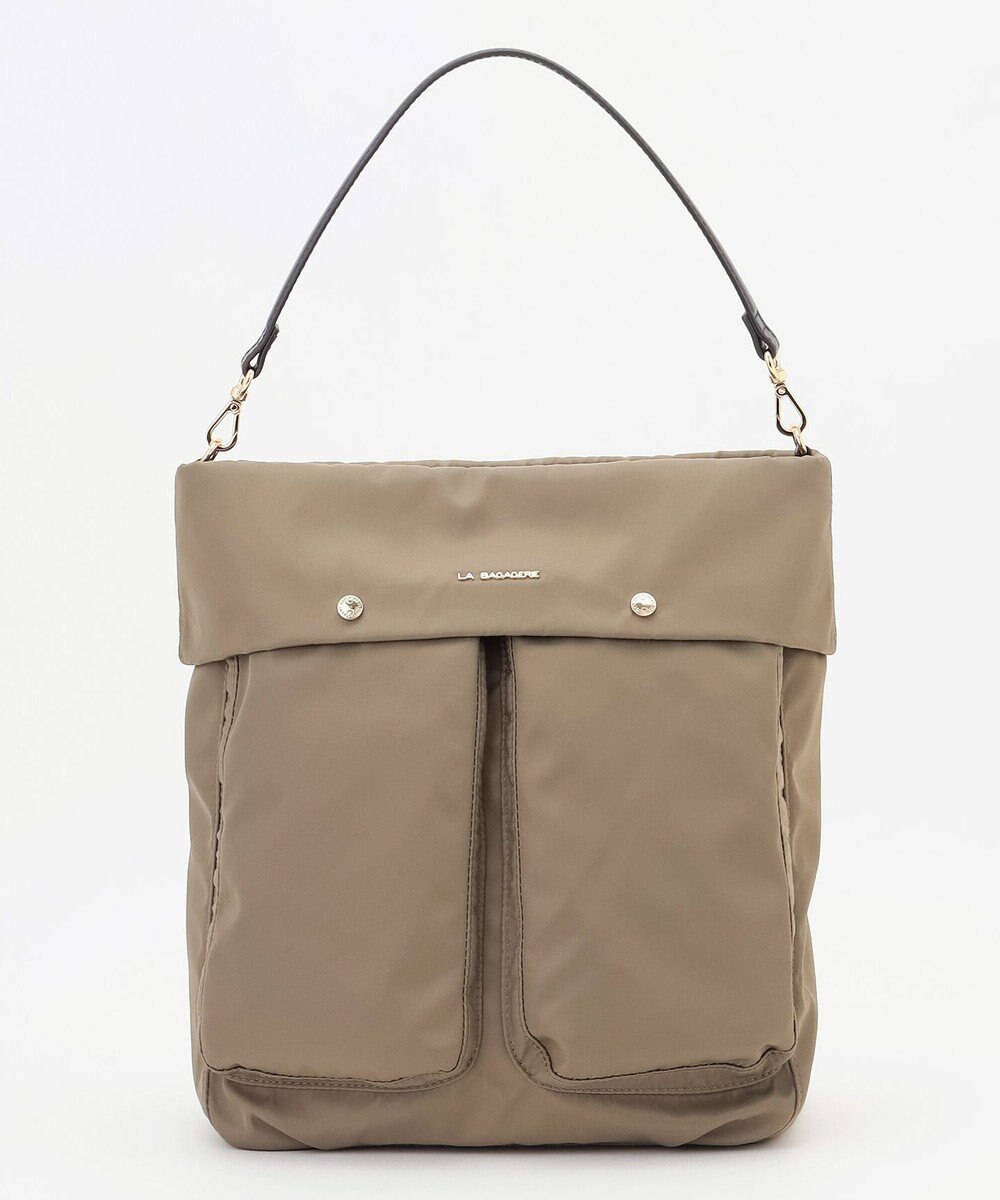 LA BAGAGERIE ダブルフロントポケット2WAYビッグショルダー 