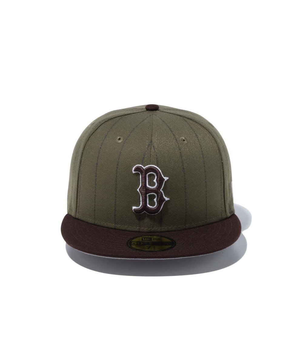 WEGO 【NEWERA】NEWERA　59FIFTY　MLB　Text　Stripe 