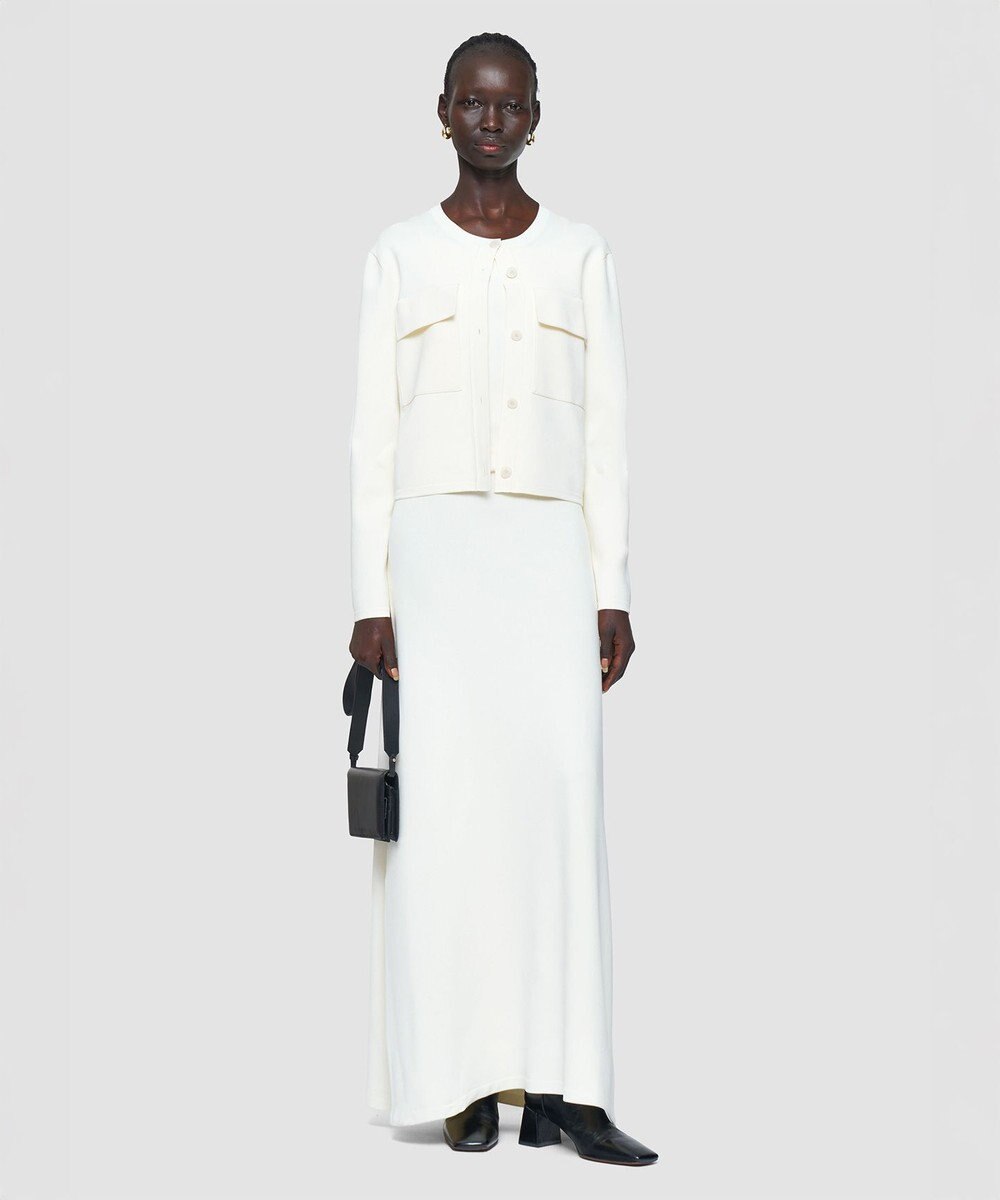 JOSEPH フルニードルビスコース　ニットジャケット 