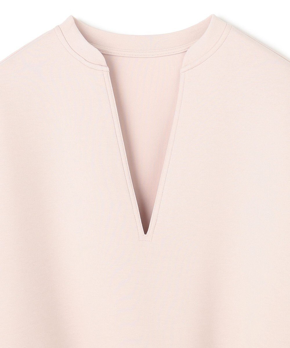 UNFILO BEAUTY FORM JERSEY キーネックプルオーバー 