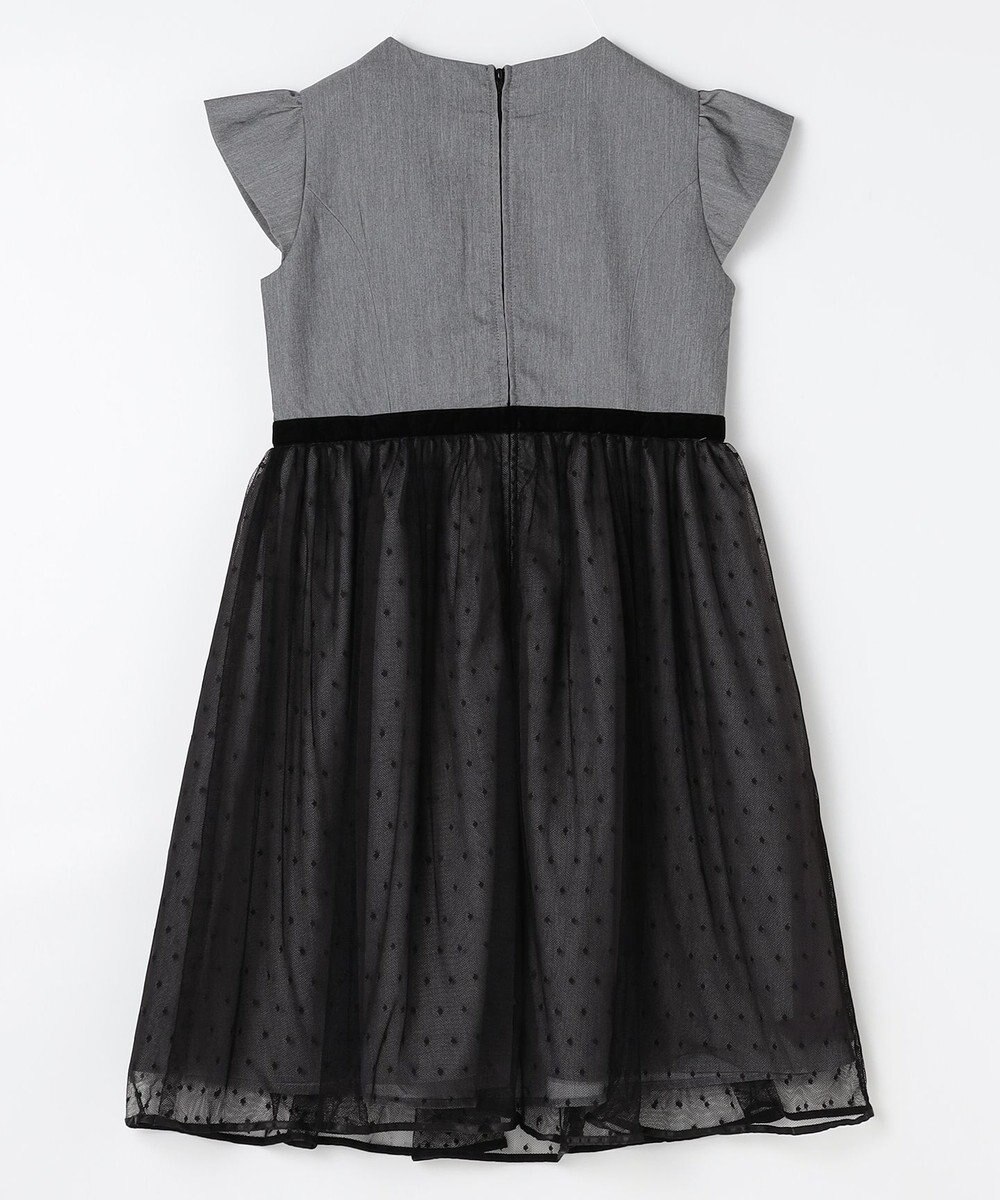 組曲 KIDS 【150-160㎝】ノワールドット ドレス 