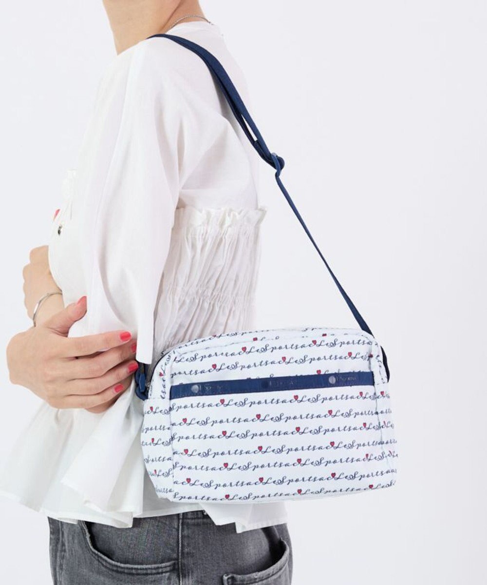 LeSportsac DANIELLA CROSSBODY/マリンロゴボーダー 