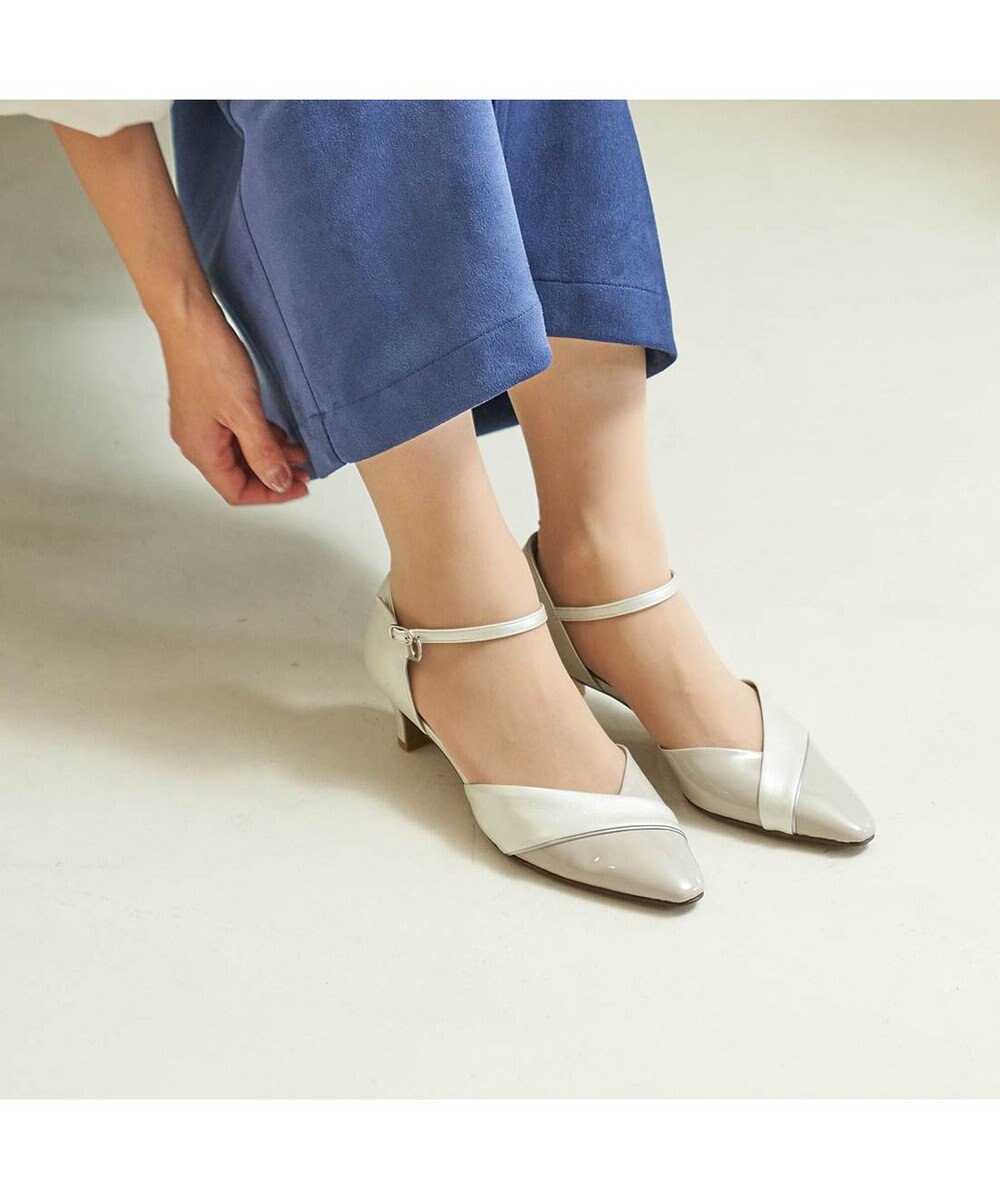 Riz raffinee セパレートパンプス 