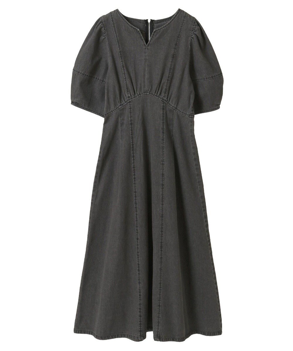 Green Parks ・ＥＬＥＮＣＡＲＥ　ＤＵＥ　デニム５分袖ワンピース 