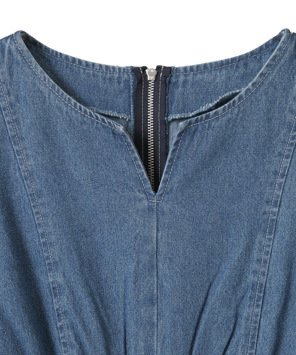 Green Parks ・ＥＬＥＮＣＡＲＥ　ＤＵＥ　デニム５分袖ワンピース 