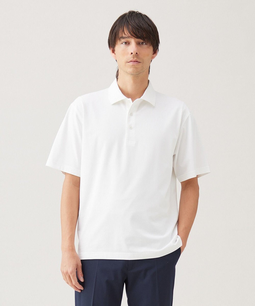 UNFILO MENS 【メンズノンノWEB掲載】快適さらさら冷感POLO【男女兼用】 