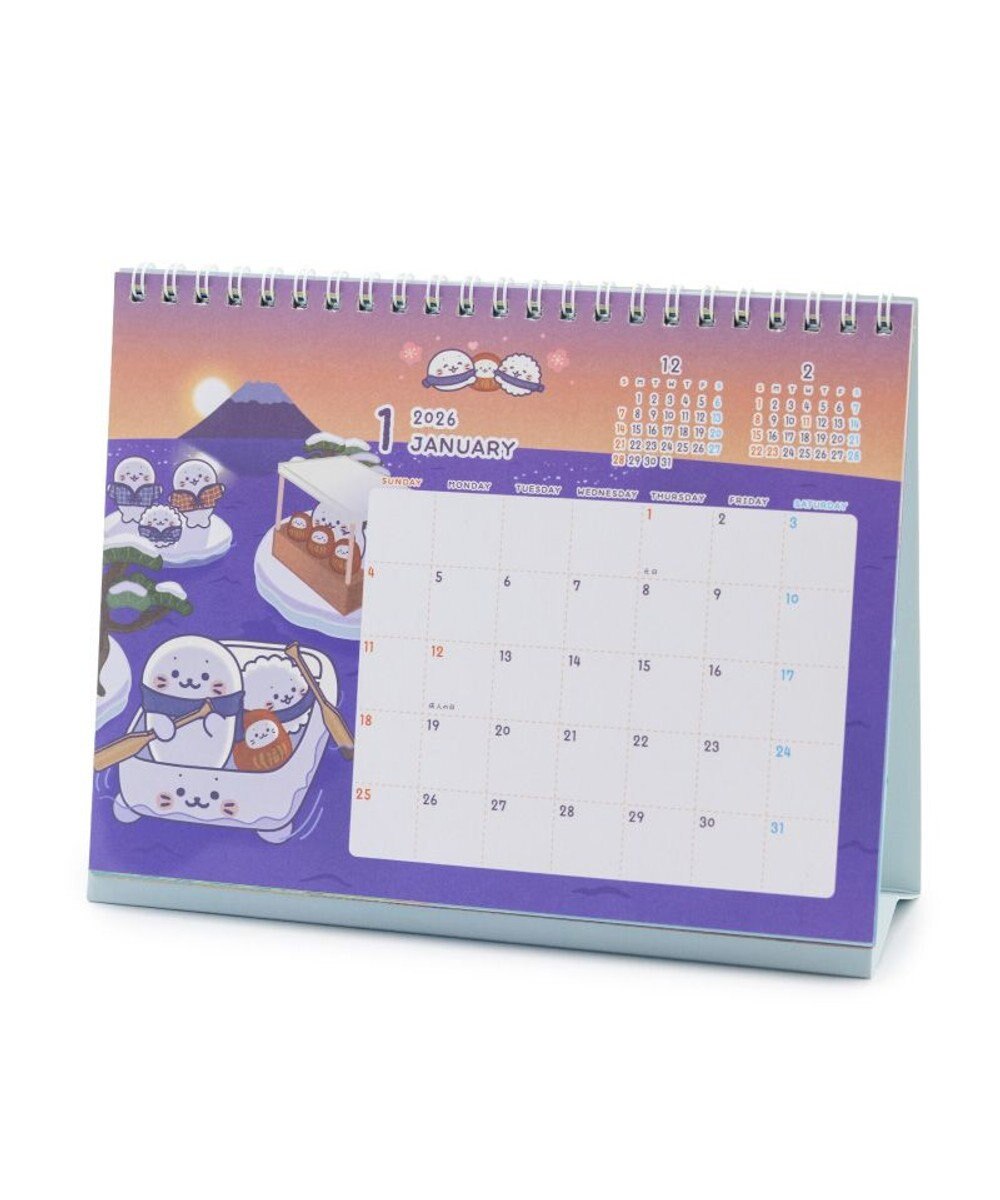 Mother garden しろたん 2026年 卓上カレンダー 