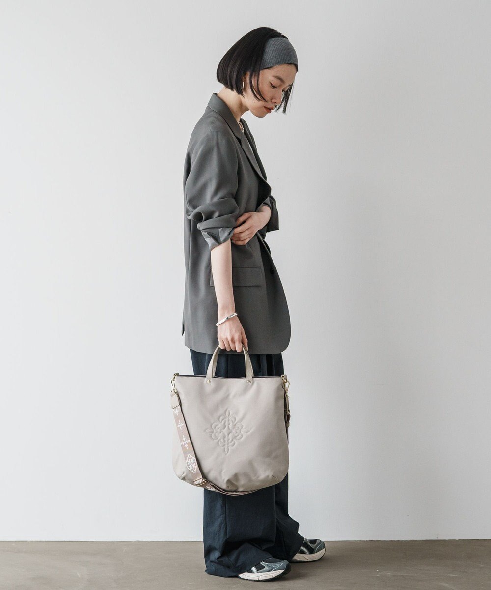 russet 《トートバッグ人気NO.1モデル》スリム2WAYトートバッグ <ナイロン>(CE-1404-WEB) 