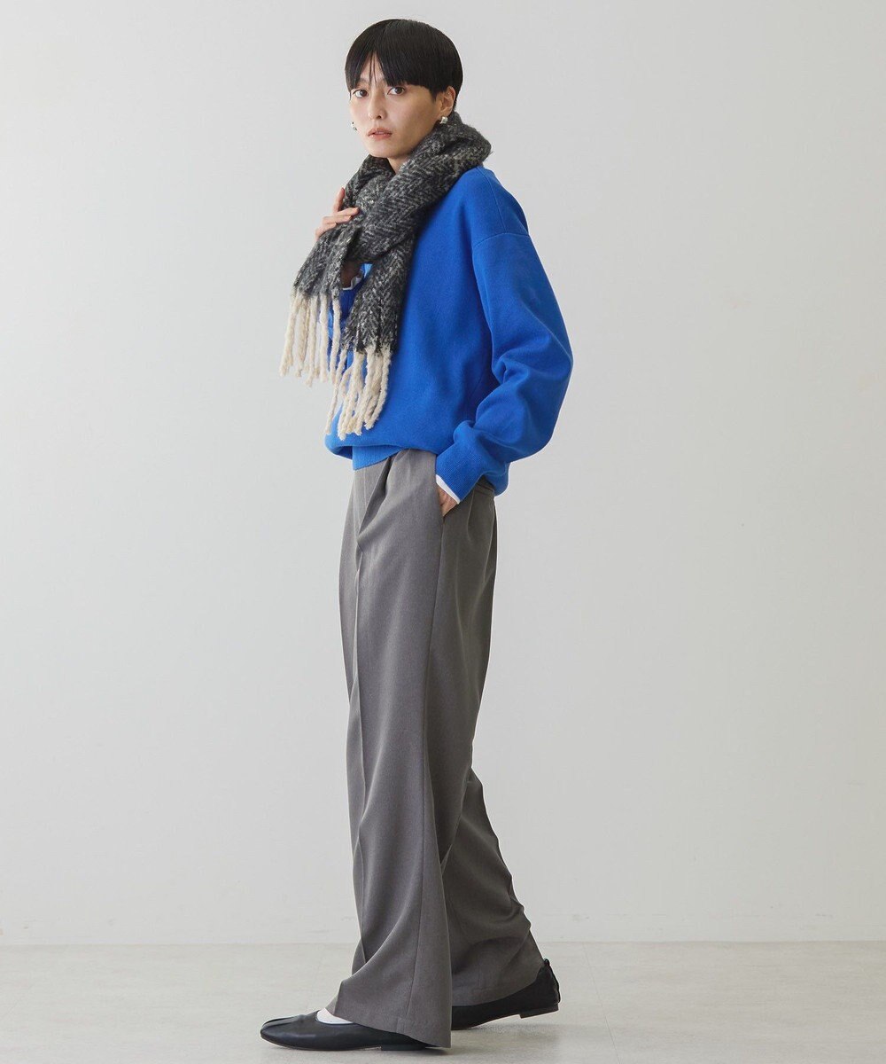 AMERICAN HOLIC スウェットライクニットプルオーバー 