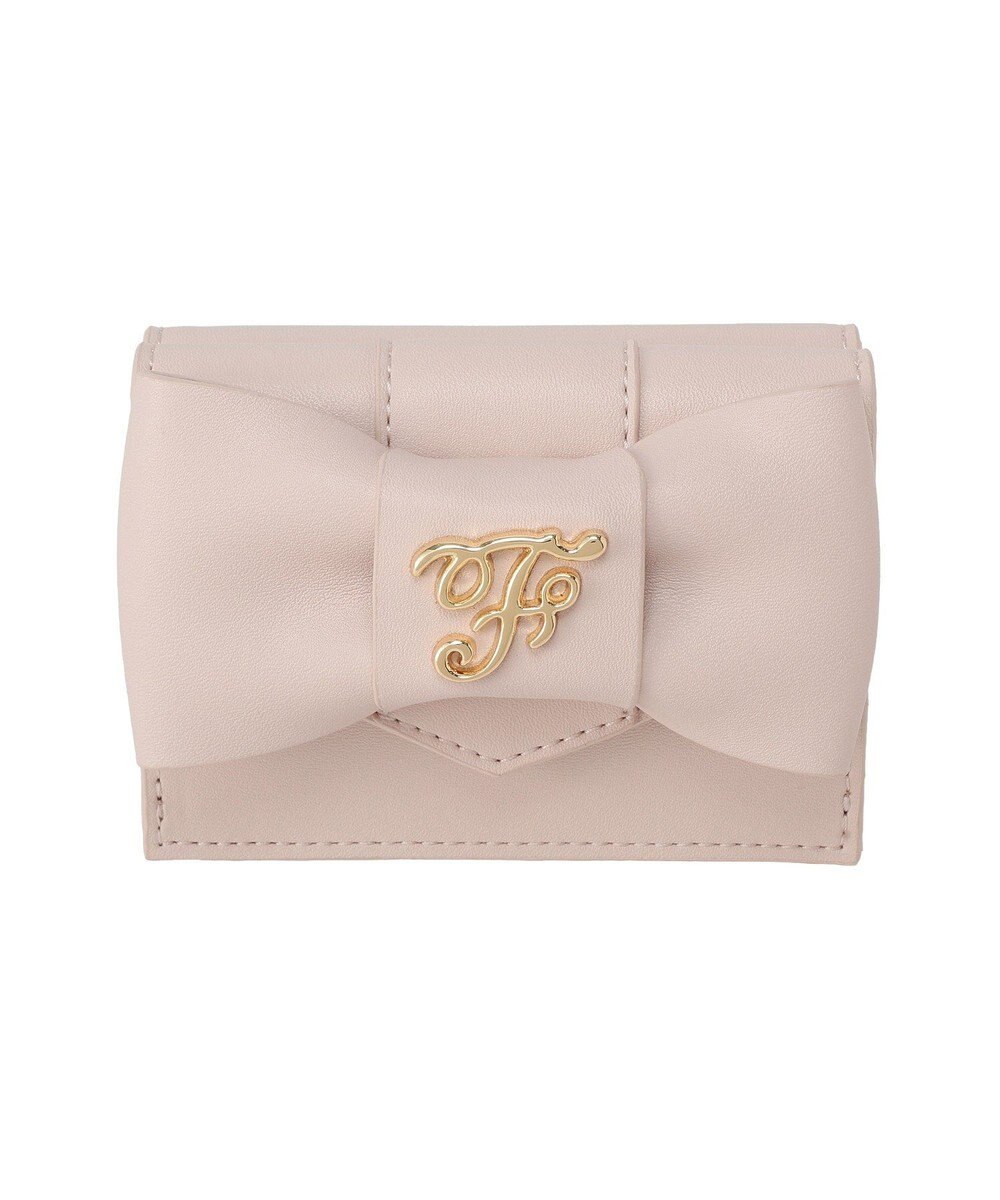 Maison de FLEUR ベルトリボンプチウォレット 