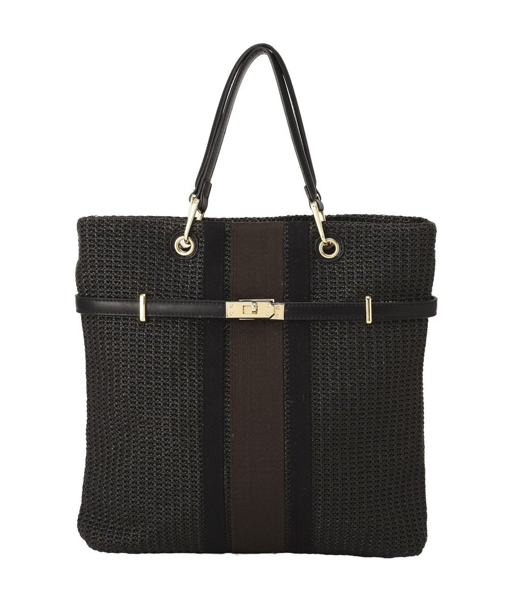 YECCA VECCA 【A4対応】2wayライントートバッグ 